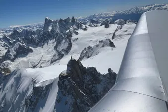 Mont blanc: Du jura jusqu’aux neiges éternelles.