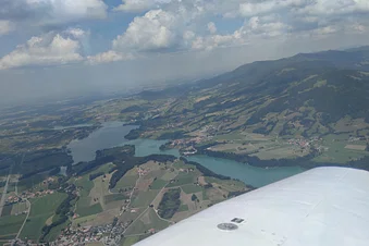 Seenrundflug Westschweiz