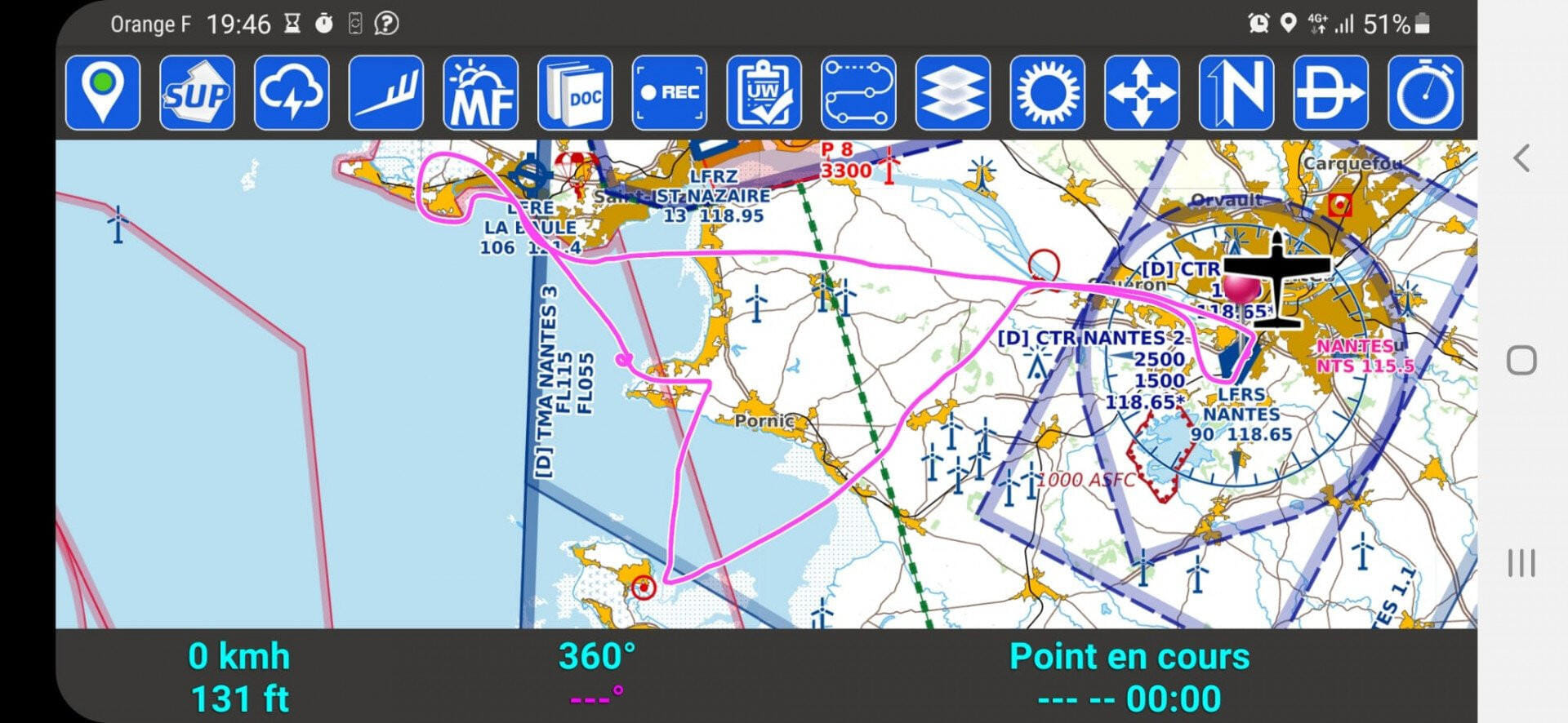 Balade aérienne Nantes Baie de la Baule Guérande Nantes