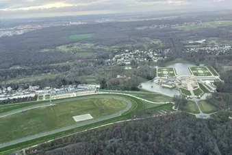 Vue du Château de Chantilly