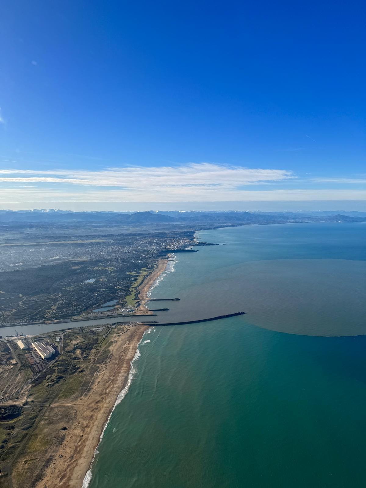L'embouchure de l'Adour