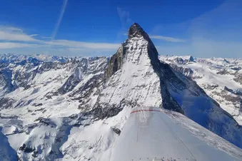 Matterhorn und Eiger, Mönch und Jungfrau