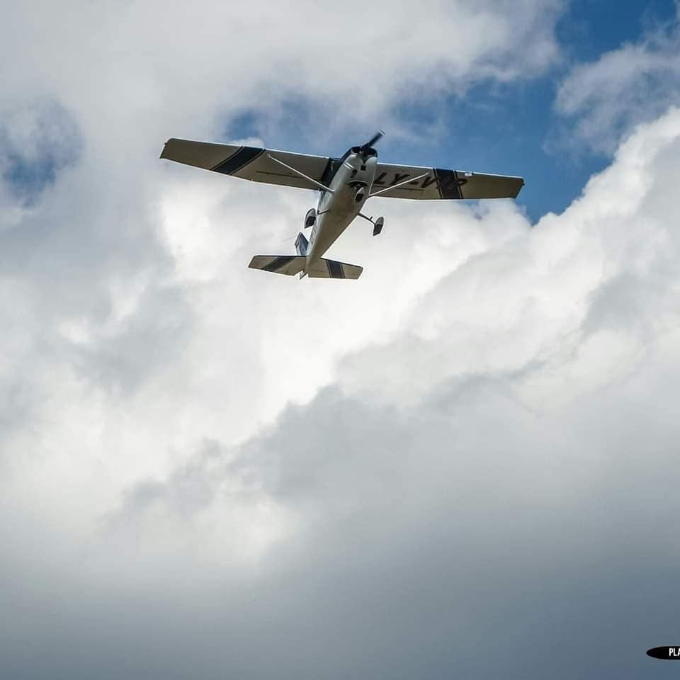 Sightseeing over Trakai, Lithuania