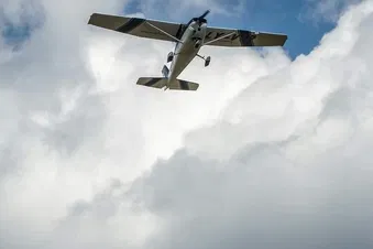 Sightseeing over Trakai, Lithuania