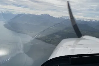 Vol à destination d'Annemasse