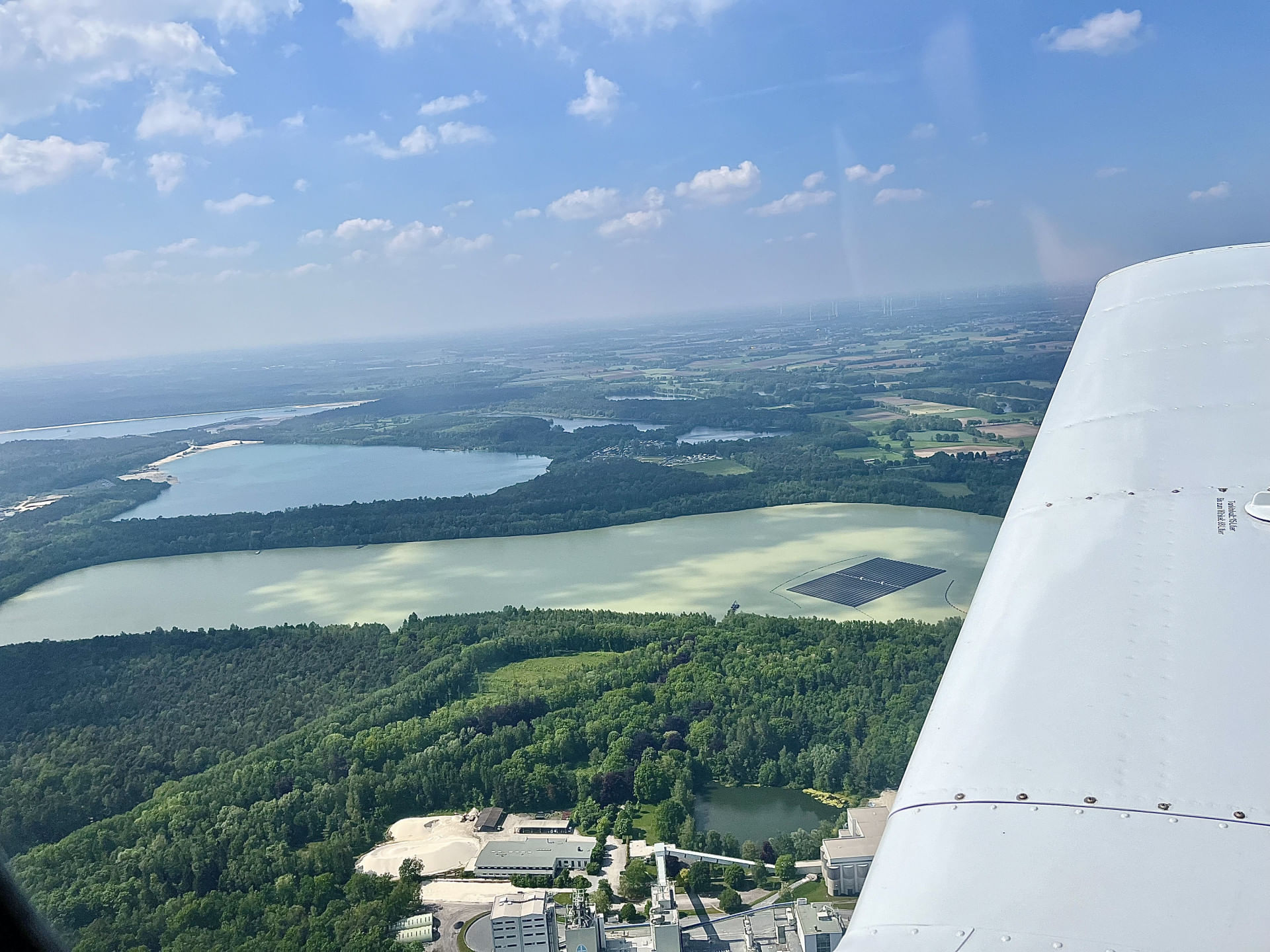 Rundflug Ruhrgebiet, Fußballstadion, Münsterland