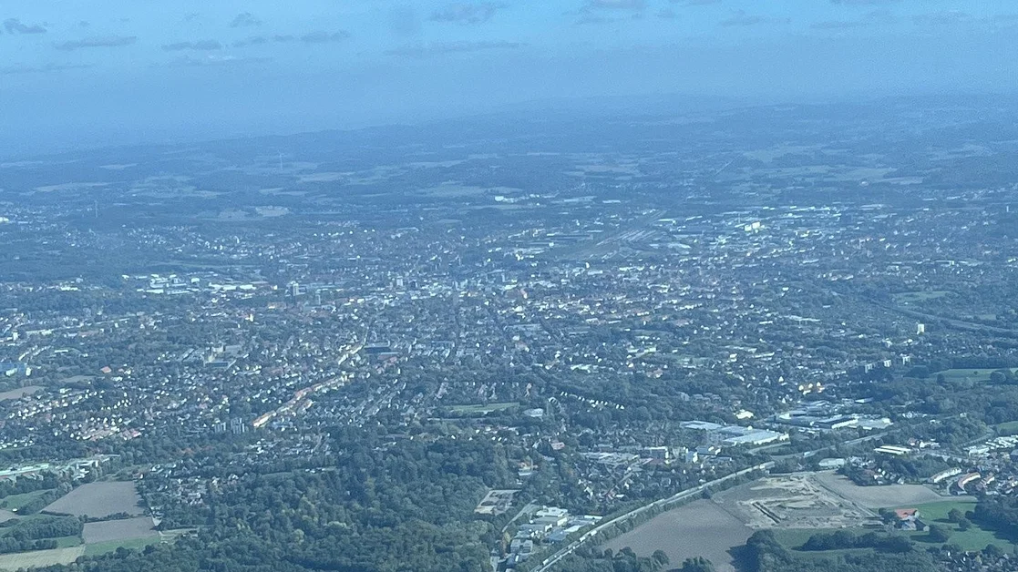 Rundflug über Osnabrück