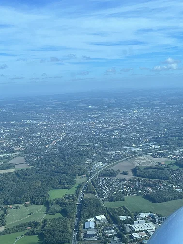 Rundflug über Osnabrück
