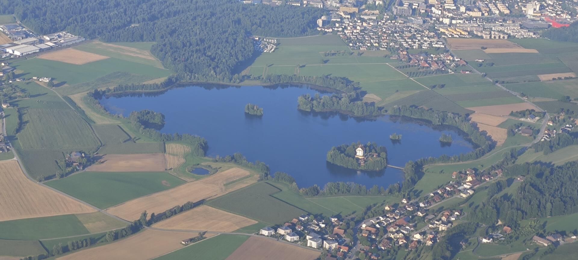 Schweizer Rundflug, Seen und Hauptstadt