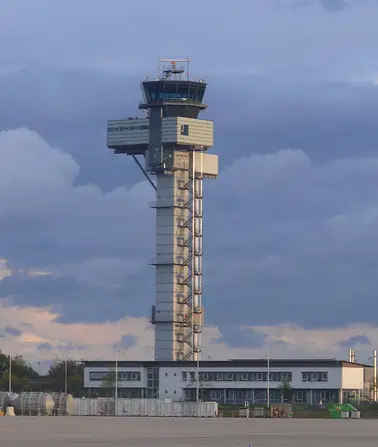 Verkehrsflughafen Leipzig aus der Luft? Los geht's!