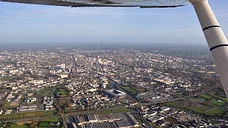 Vue aérienne de Rennes