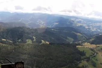 Kleiner Schwarzwald-Flug über Blauen - Belchen - Wiesental