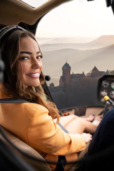 Colmar et ses alentours en Hélicoptère - 40 min