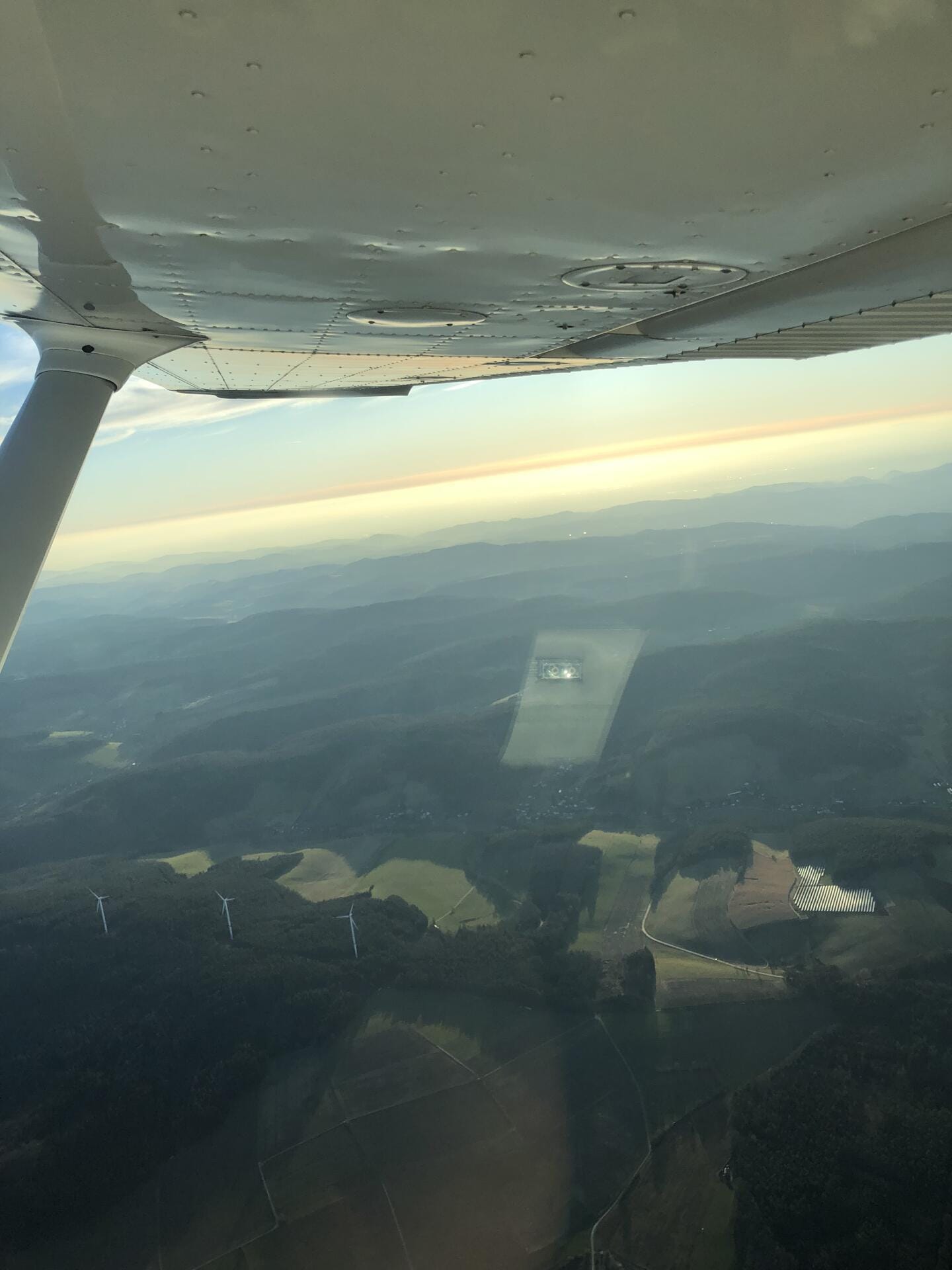 Quick Sky Tour Over Frankfurt & the Rhine