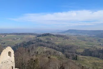 Anflug LSZI via Farnsburg