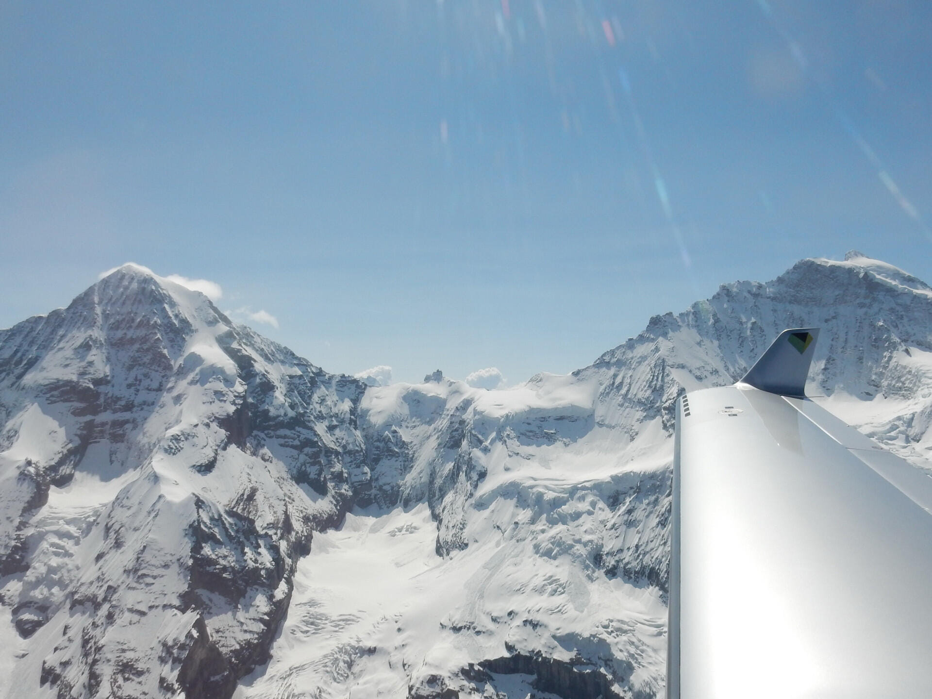 Mönch, Jungfraujoch und Jungfrau