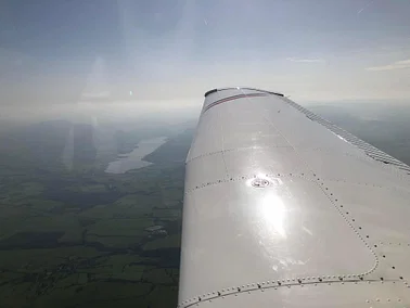 Sightseeing flight over South West Scotland