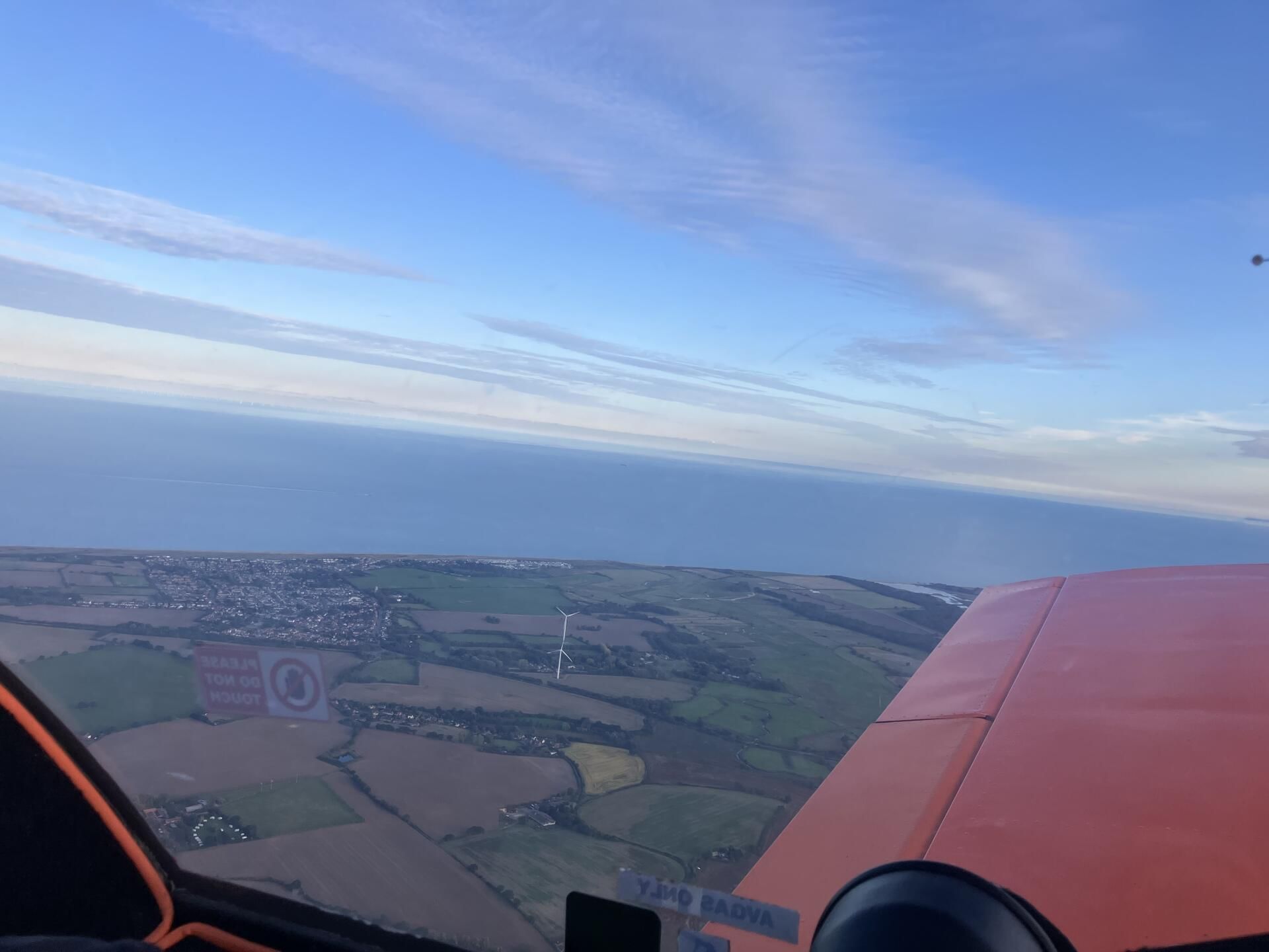 Suffolk coast. sightseeing trip from Lowestoft to Felixstowe