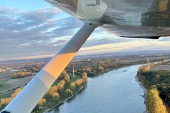 Rhein-Neckar-Rundflug – Über Worms, Mannheim und Heidelberg