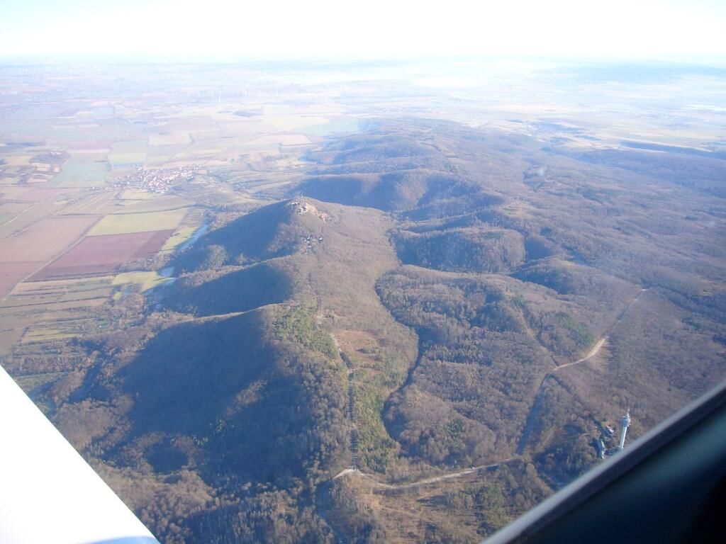 Blick von West nach Ost