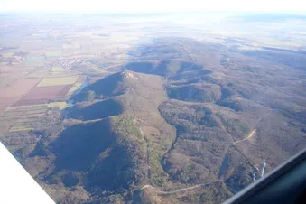 Blick von West nach Ost