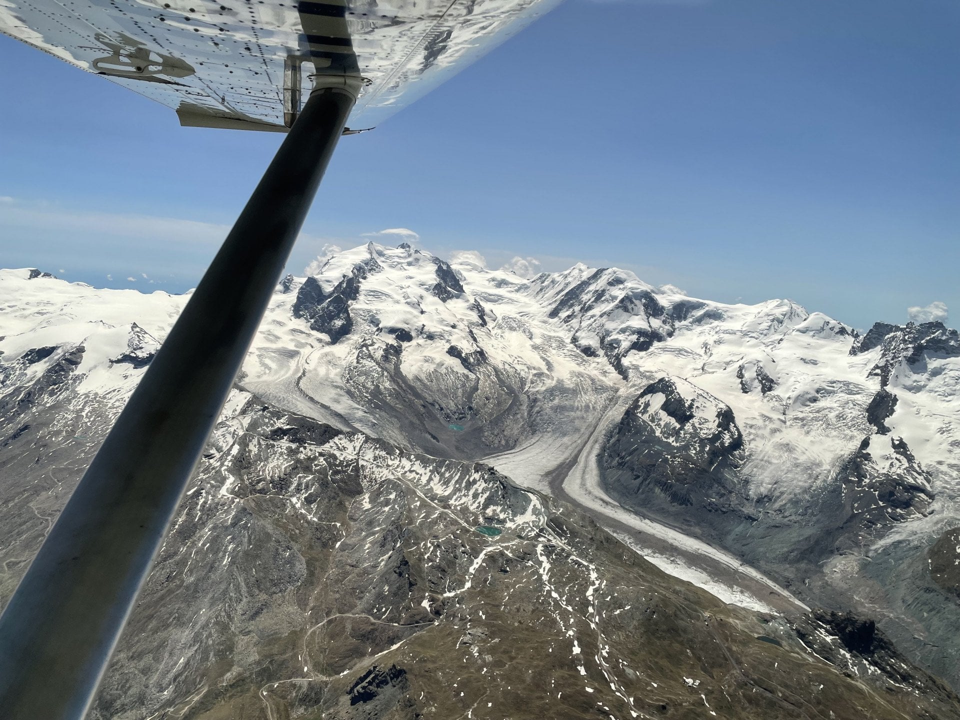 Rundflug zum Matterhorn via Jungfraujoch und Aletsch