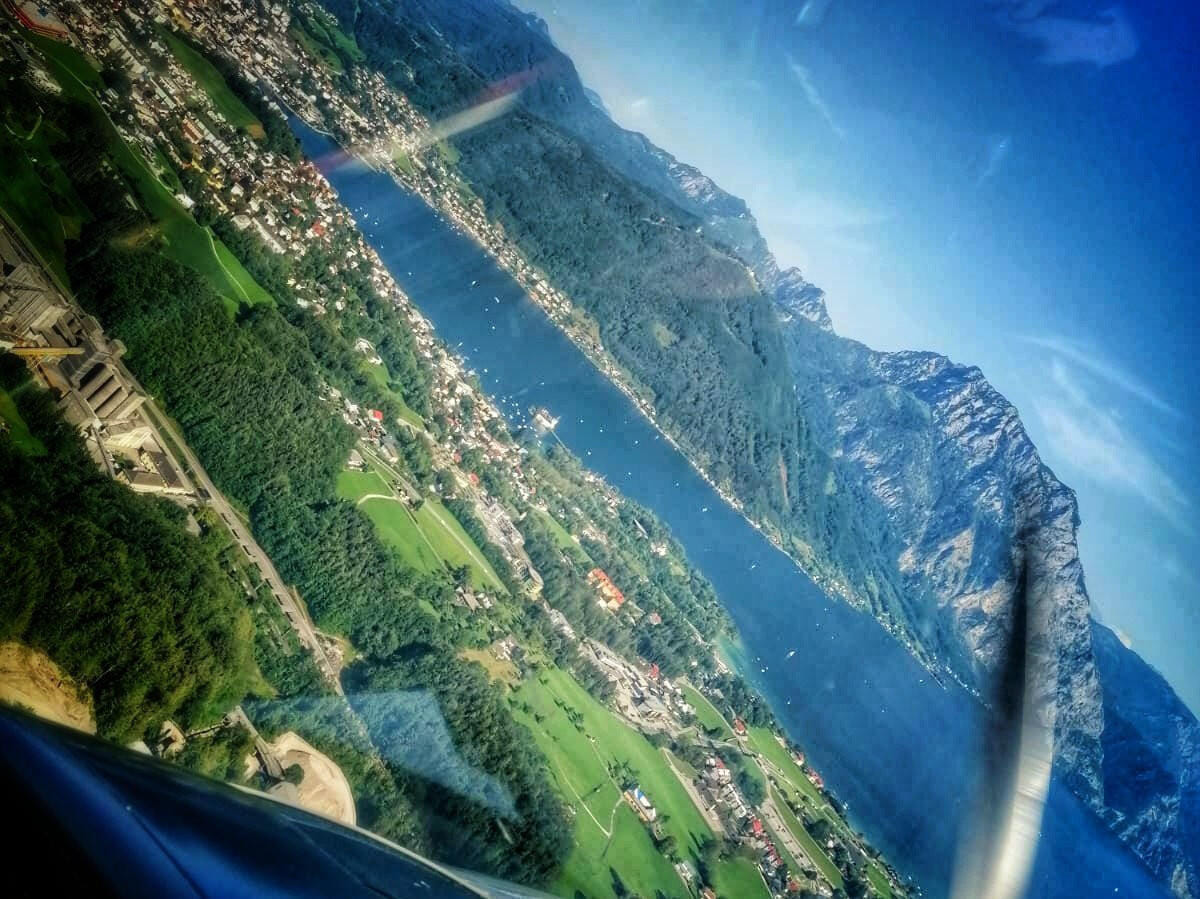 Salzkammergut-"Seen-Rallye" - Robin DR400 (3 Passagiere)