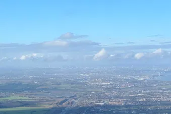 London sky line from Kent