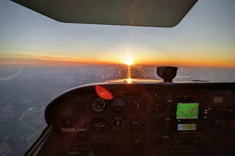 Rundflug über die ostfriesischen Inseln