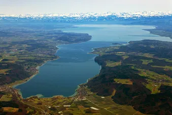 Bodensee-Rundflug: Lindau, Friedrichshafen & Konstanz