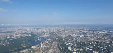Fliegen über Berlin und Potsdam