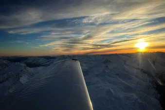 Exklusiver Rundflug über die Schweiz