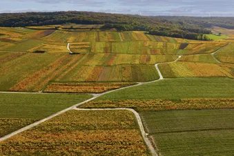 Vue aérienne de REIMS