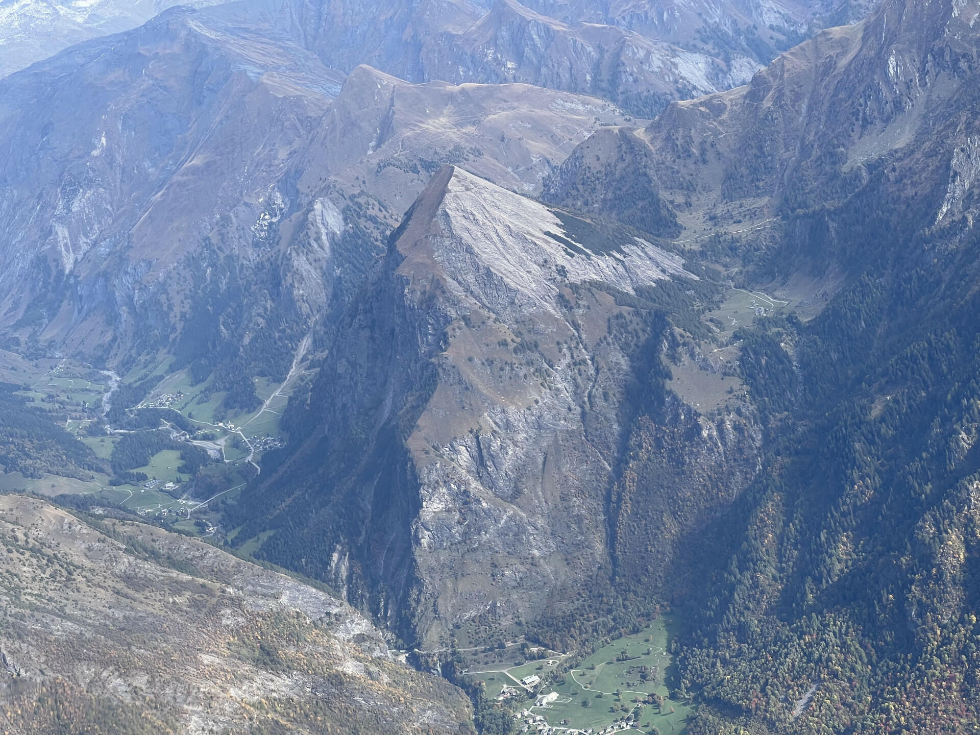 Mount Sosto located in the Blenio Valley