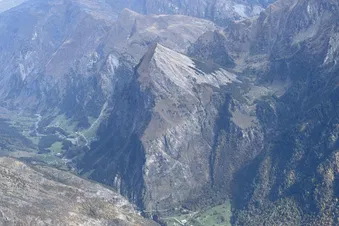 Mount Sosto located in the Blenio Valley