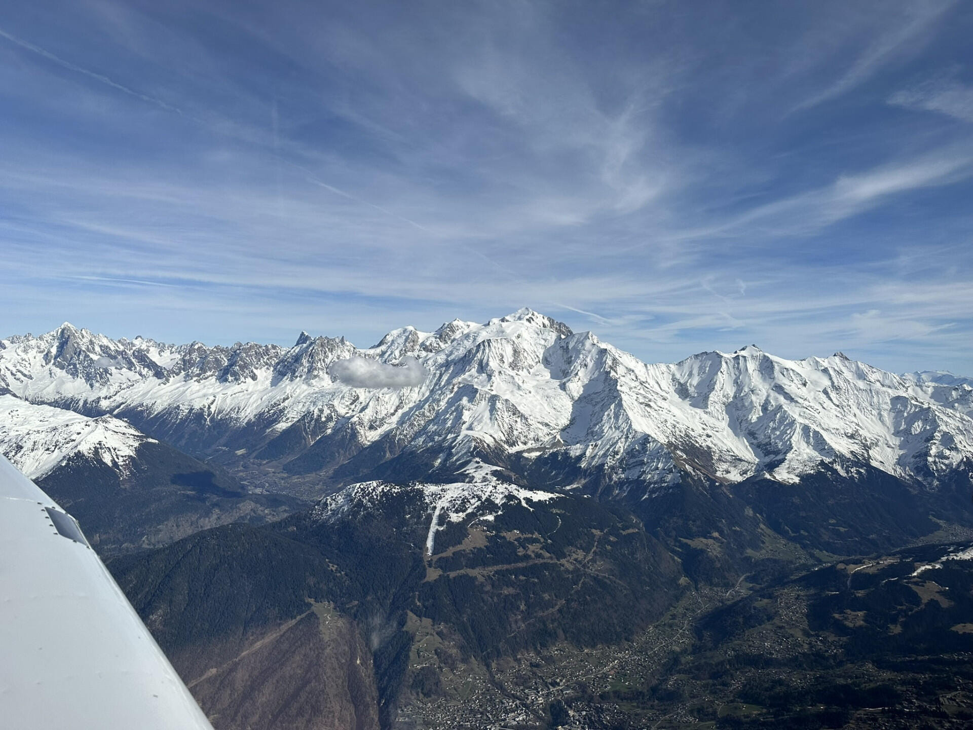 Vol au Mont Blanc - Flight to the Mont Blanc