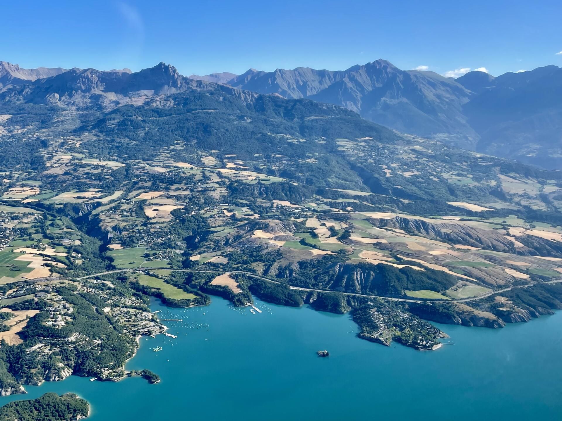 Baie Saint Michel, Prunières et les aiguilles de Chabrières