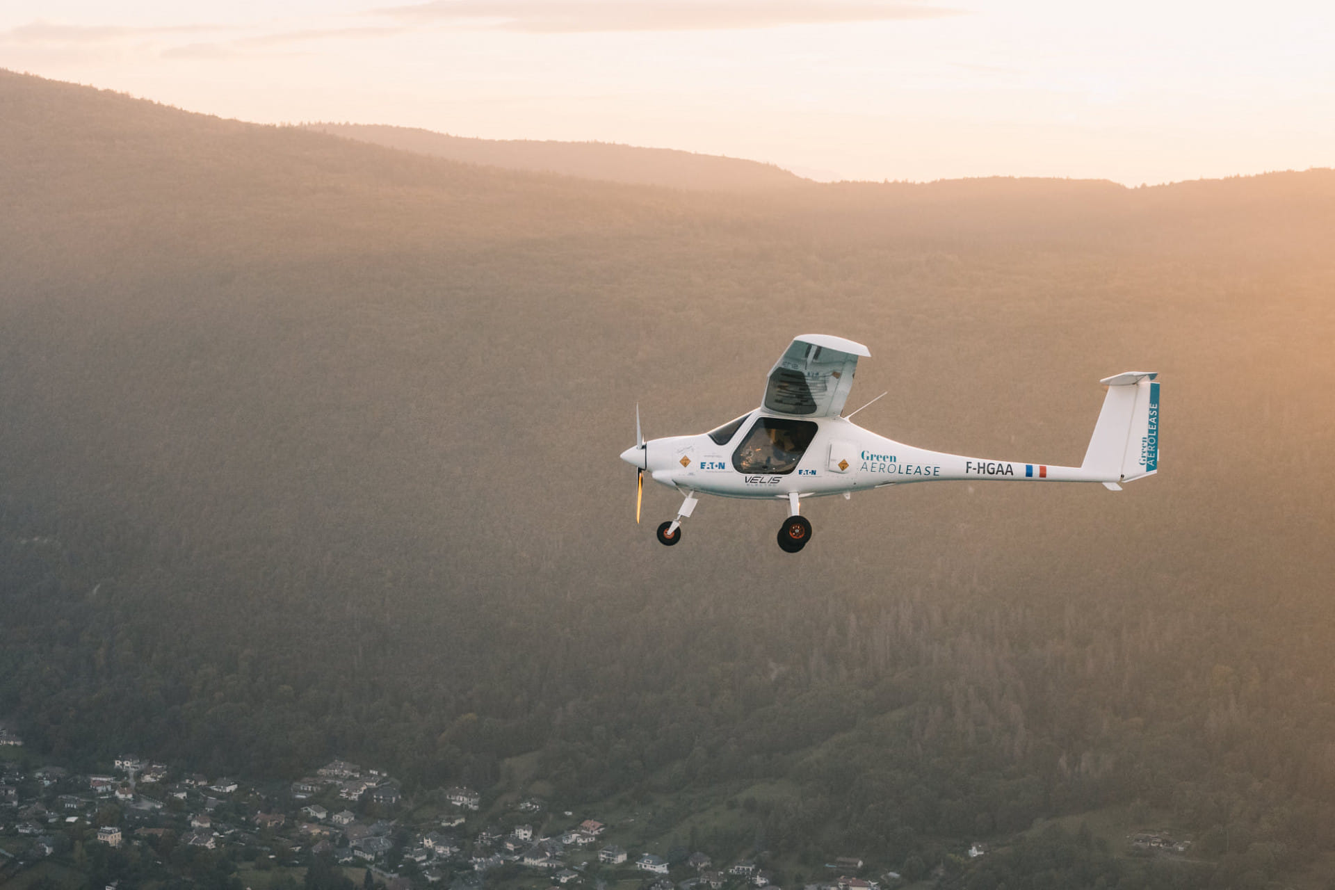 Vol d'initiation en avion 100% éléctrique