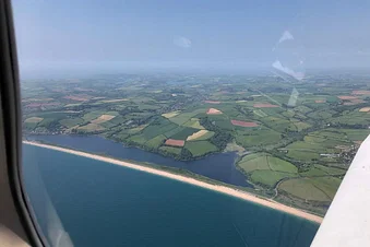 Fly to Salcombe Bolt Head in Devon for the day