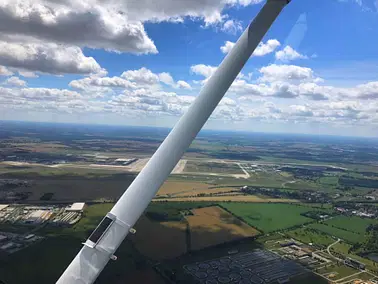Schnupperflug über Brandenburg