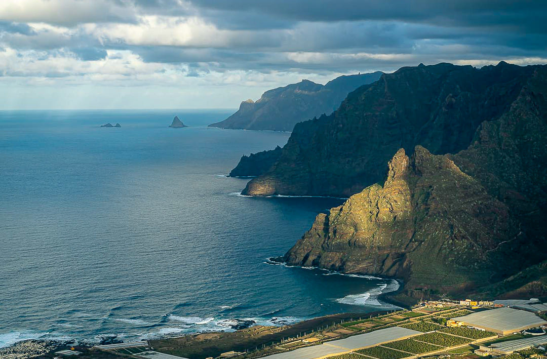 Flying around Tenerife (Greenest route)