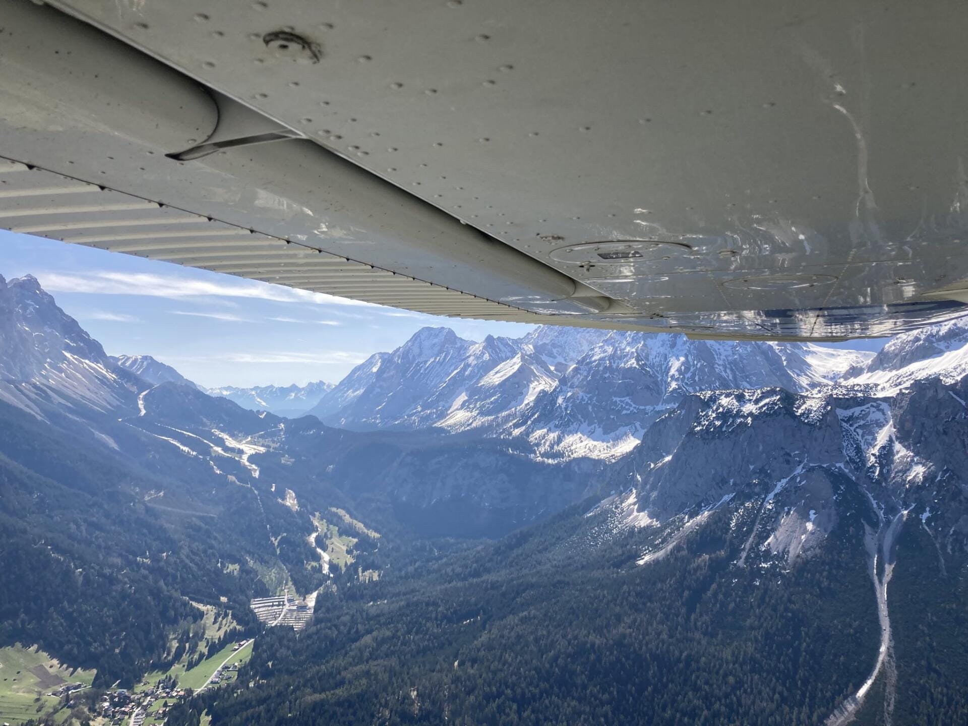 Rundflug ins Alpenpanorama