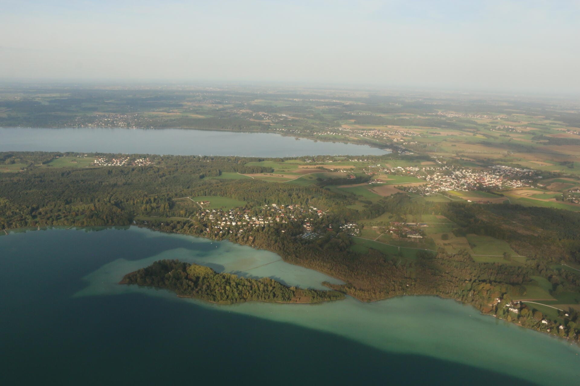 Flug ab Augsburg, 5-Seen-Land mit Andechs (C177 RG Cardinal)