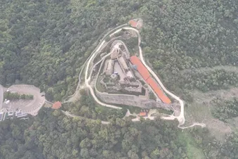 Castle of Visegrád from above