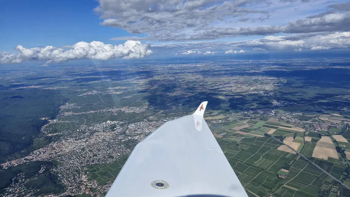 Saarland-Rundflug gemäß angefragter Flugziele