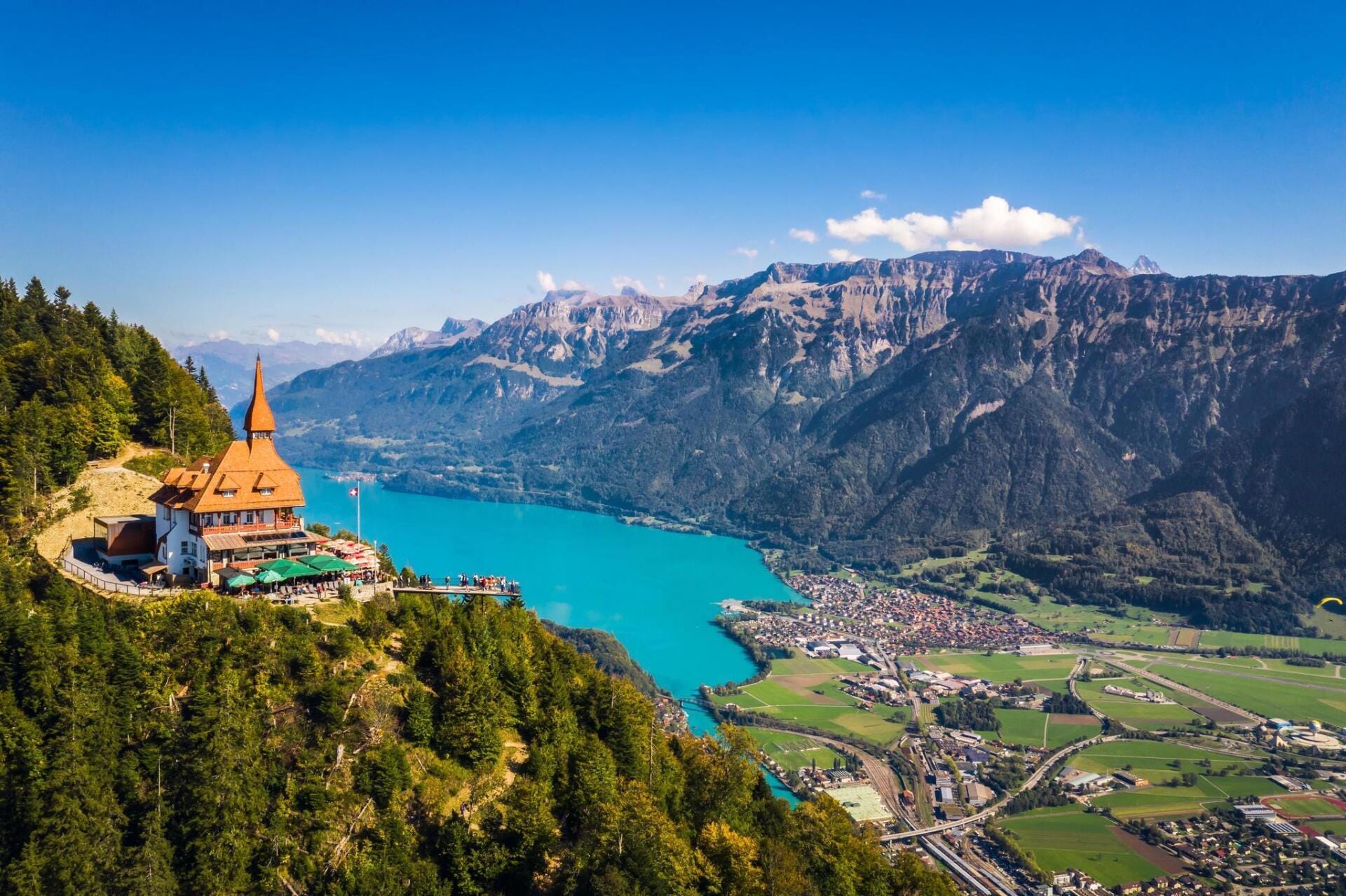 Vol panoramique des Préalpes aux géants des Alpes bernoises