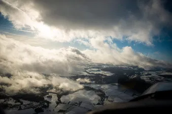 Wolkenspiel im Herbst