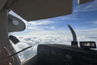 🛩️ Ganderkesee nach Frankfurt-Egelsbach 🌤️