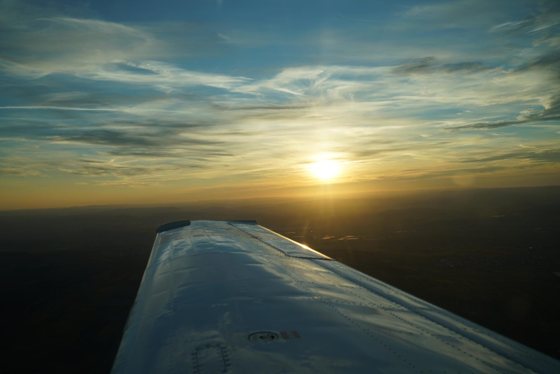 am Abend nach Dresden
