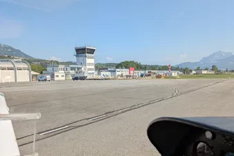 Aller-retour à Chambéry et survol du lac du Bourget